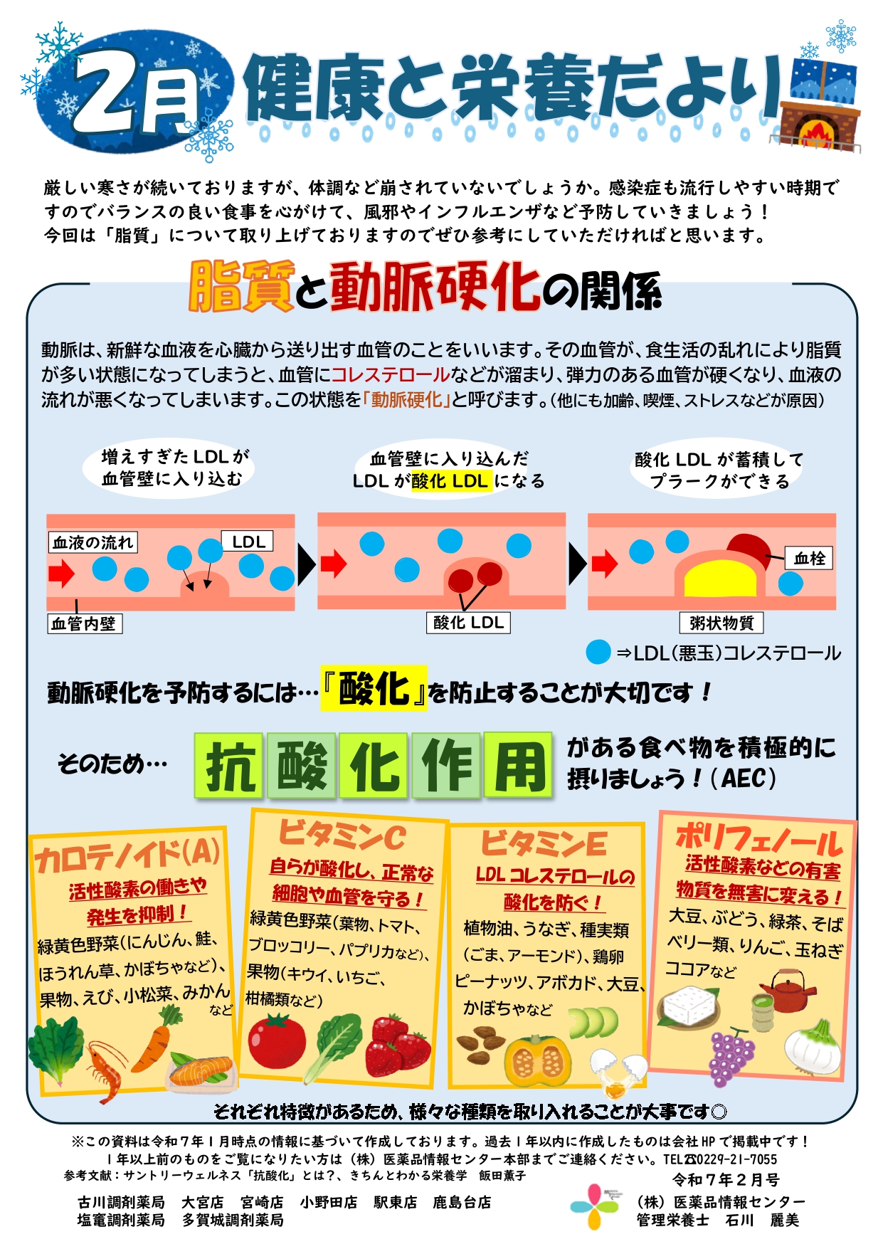 健康と栄養だより　R7.2月　脂質と動脈硬化について_page-0001